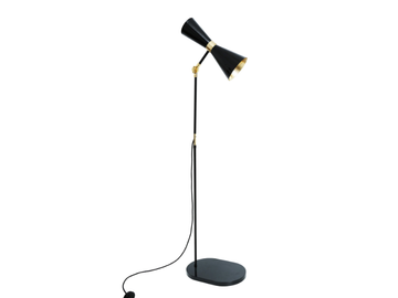 CAIRO - Handmade adjustable brass floor lamp by mullan lighting - view 2